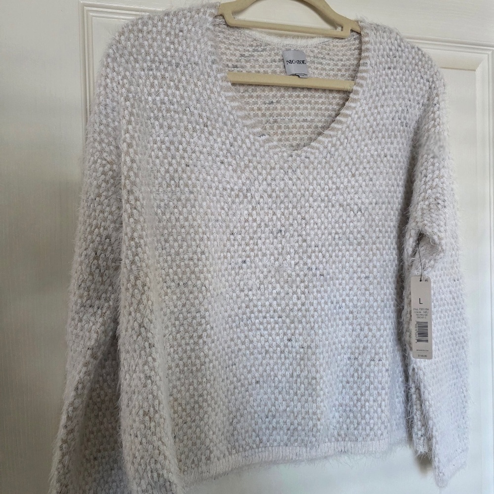 Nic + Zoe cropped sweater